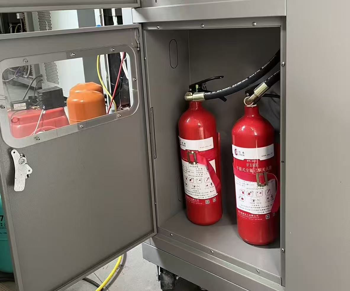 鋰電池恒溫恒濕試驗箱的自動滅火裝置